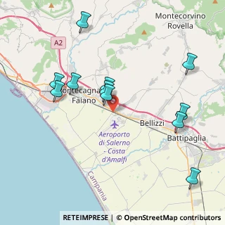 Mappa Via Carmine Calo', 84123 Salerno SA, Italia (4.63)