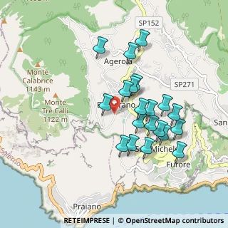 Mappa Via Sentiero Degli Dei, 80051 Agerola NA, Italia (0.893)