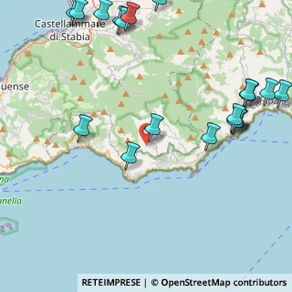 Mappa Via Sentiero Degli Dei, 80051 Agerola NA, Italia (6.2615)