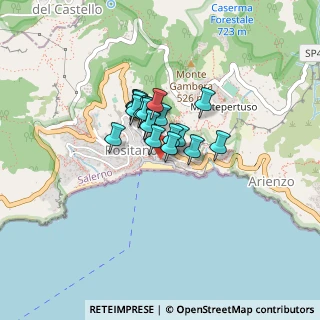 Mappa Via Marina Grande, 84017 Positano SA, Italia (0.2465)