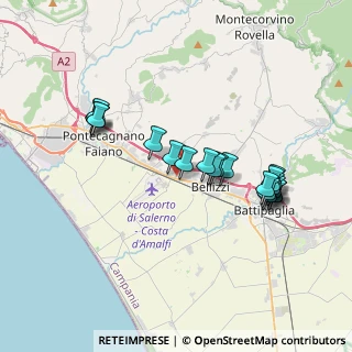 Mappa Via Monte Terminillo, 84090 Montecorvino Pugliano SA, Italia (3.7415)