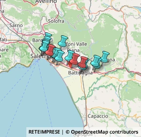 Mappa Via Monte Terminillo, 84090 Montecorvino Pugliano SA, Italia (9.88947)