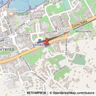 Mappa Via Marziale, 24, 80067 Sorrento, Napoli (Campania)