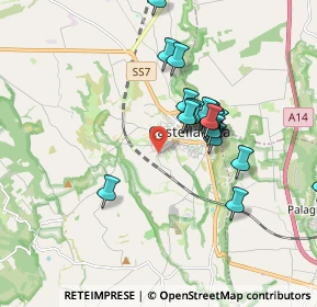 Mappa Viale Aldo Moro, 74011 Castellaneta TA, Italia (1.7245)