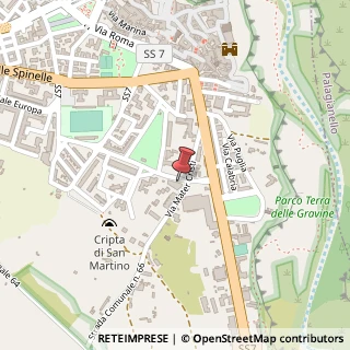 Mappa Traversa II Via Mastrobuono, 6, 74011 Castellaneta, Taranto (Puglia)