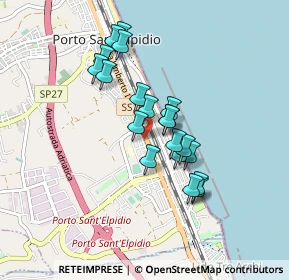 Mappa Via Alessandria, 63821 Porto Sant'Elpidio FM, Italia (0.7265)
