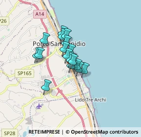 Mappa Via Alessandria, 63821 Porto Sant'Elpidio FM, Italia (1.04588)
