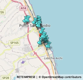 Mappa Via Alessandria, 63821 Porto Sant'Elpidio FM, Italia (1.00737)