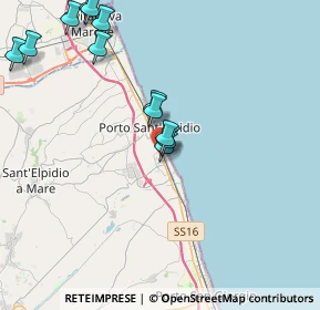 Mappa Via Alessandria, 63821 Porto Sant'Elpidio FM, Italia (4.60167)