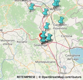 Mappa La Croce di Lucignano loc, 52046 Lucignano AR, Italia (13.3)