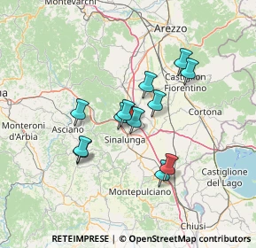 Mappa La Croce di Lucignano loc, 52046 Lucignano AR, Italia (11.45083)