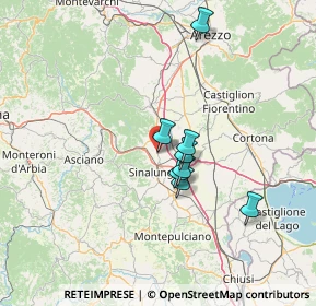 Mappa La Croce di Lucignano loc, 52046 Lucignano AR, Italia (20.2575)