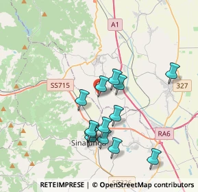 Mappa La Croce di Lucignano loc, 52046 Lucignano AR, Italia (3.51846)