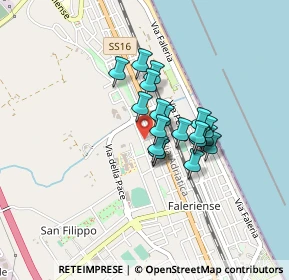 Mappa Via Solferino, 63018 Porto Sant'Elpidio FM, Italia (0.2885)