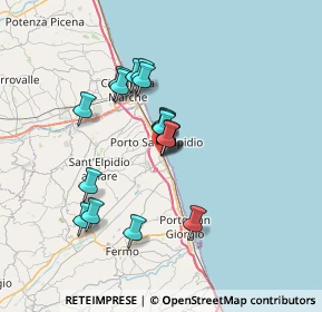 Mappa Via Solferino, 63018 Porto Sant'Elpidio FM, Italia (5.69706)