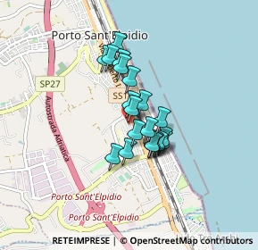 Mappa Via Solferino, 63018 Porto Sant'Elpidio FM, Italia (0.578)