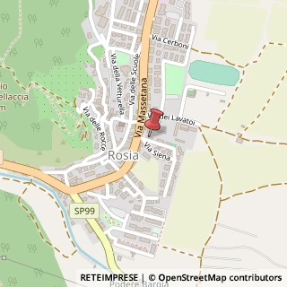 Mappa Via Giuseppe Garibaldi, 1, 53018 Sovicille, Siena (Toscana)