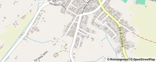 Mappa Foiano della Chiana