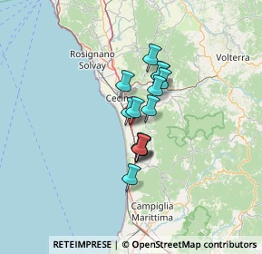 Mappa SP39, 57020 Bibbona LI, Italia (8.37357)