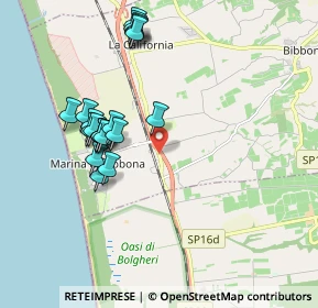 Mappa SP39, 57020 Bibbona LI, Italia (1.9345)