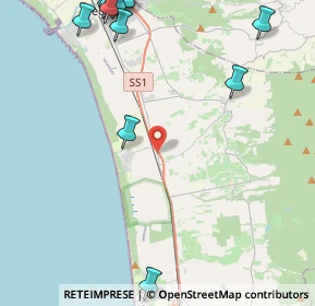 Mappa SP39, 57020 Bibbona LI, Italia (7.0815)