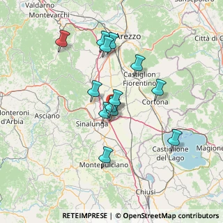 Mappa Via della Selce, 52045 Foiano della Chiana AR, Italia (12.78385)