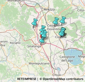 Mappa Via della Selce, 52045 Foiano della Chiana AR, Italia (10.19909)
