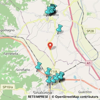 Mappa Via dei Procacci, 52046 Lucignano AR, Italia (2.9245)