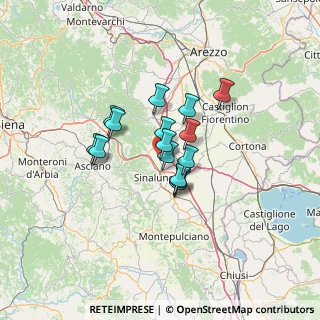 Mappa Via dei Procacci, 52046 Lucignano AR, Italia (9.002)