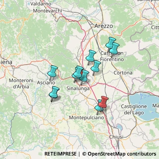Mappa Via dei Procacci, 52046 Lucignano AR, Italia (11.44833)