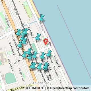 Mappa Via Curtatone, 63821 Porto Sant'Elpidio FM, Italia (0.29)