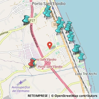 Mappa Via Patrioti delle Marche, 63821 Porto Sant'Elpidio FM, Italia (1.212)