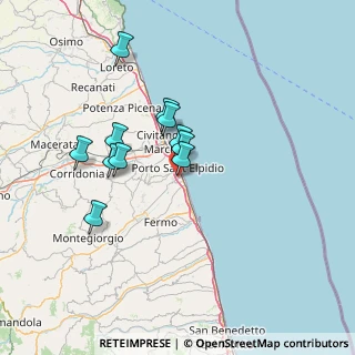 Mappa Via Patrioti delle Marche, 63821 Porto Sant'Elpidio FM, Italia (11.98727)