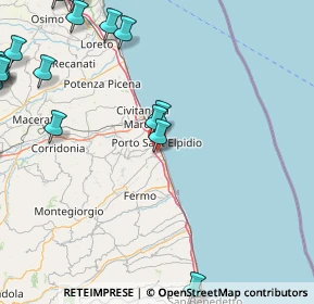Mappa Via Patrioti delle Marche, 63821 Porto Sant'Elpidio FM, Italia (27.963)