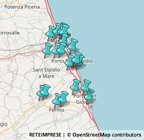 Mappa Via Patrioti delle Marche, 63821 Porto Sant'Elpidio FM, Italia (6.126)