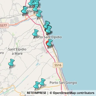 Mappa Via Patrioti delle Marche, 63821 Porto Sant'Elpidio FM, Italia (5.593)