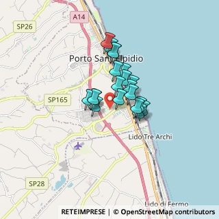 Mappa Via Patrioti delle Marche, 63821 Porto Sant'Elpidio FM, Italia (1.118)