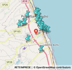 Mappa Via Patrioti delle Marche, 63821 Porto Sant'Elpidio FM, Italia (1.45842)