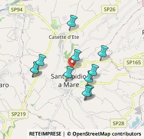 Mappa Piazzale Europa, 63811 Sant'Elpidio a Mare FM, Italia (1.59727)