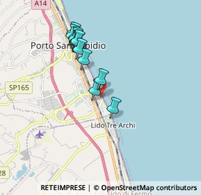 Mappa Via Ferrara, 63821 Porto Sant'Elpidio FM, Italia (1.70167)