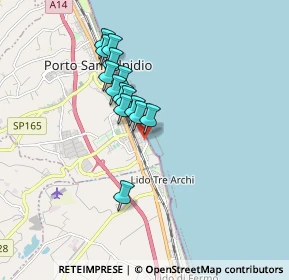 Mappa Via Parma, 63821 Porto Sant'Elpidio FM, Italia (1.40357)