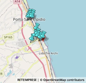 Mappa Via Parma, 63821 Porto Sant'Elpidio FM, Italia (1.36692)
