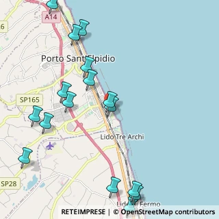 Mappa Via Ferrara, 63821 Porto Sant'Elpidio FM, Italia (2.76625)