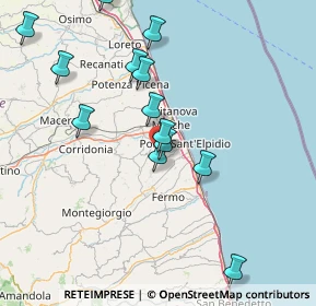 Mappa Via Trentino, 63811 Sant'Elpidio a Mare FM, Italia (16.18615)