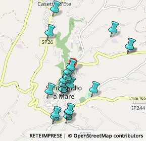 Mappa Via Trentino, 63811 Sant'Elpidio a Mare FM, Italia (1.045)