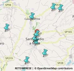 Mappa Via Trentino, 63811 Sant'Elpidio a Mare FM, Italia (2.32182)