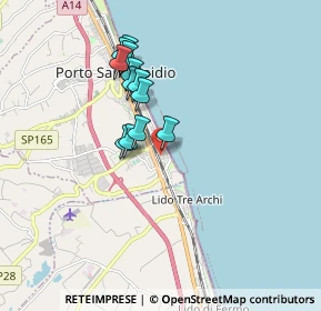 Mappa Via Milano, 63018 Porto Sant'Elpidio FM, Italia (1.49417)