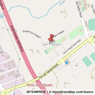 Mappa Via Resistenza, 14, 63821 Porto Sant'Elpidio, Fermo (Marche)