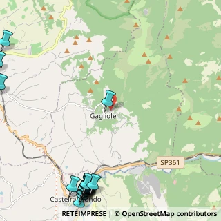 Mappa Via Bergoni, 62022 Gagliole MC, Italia (3.759)