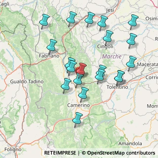 Mappa Via Bergoni, 62022 Gagliole MC, Italia (16.2775)